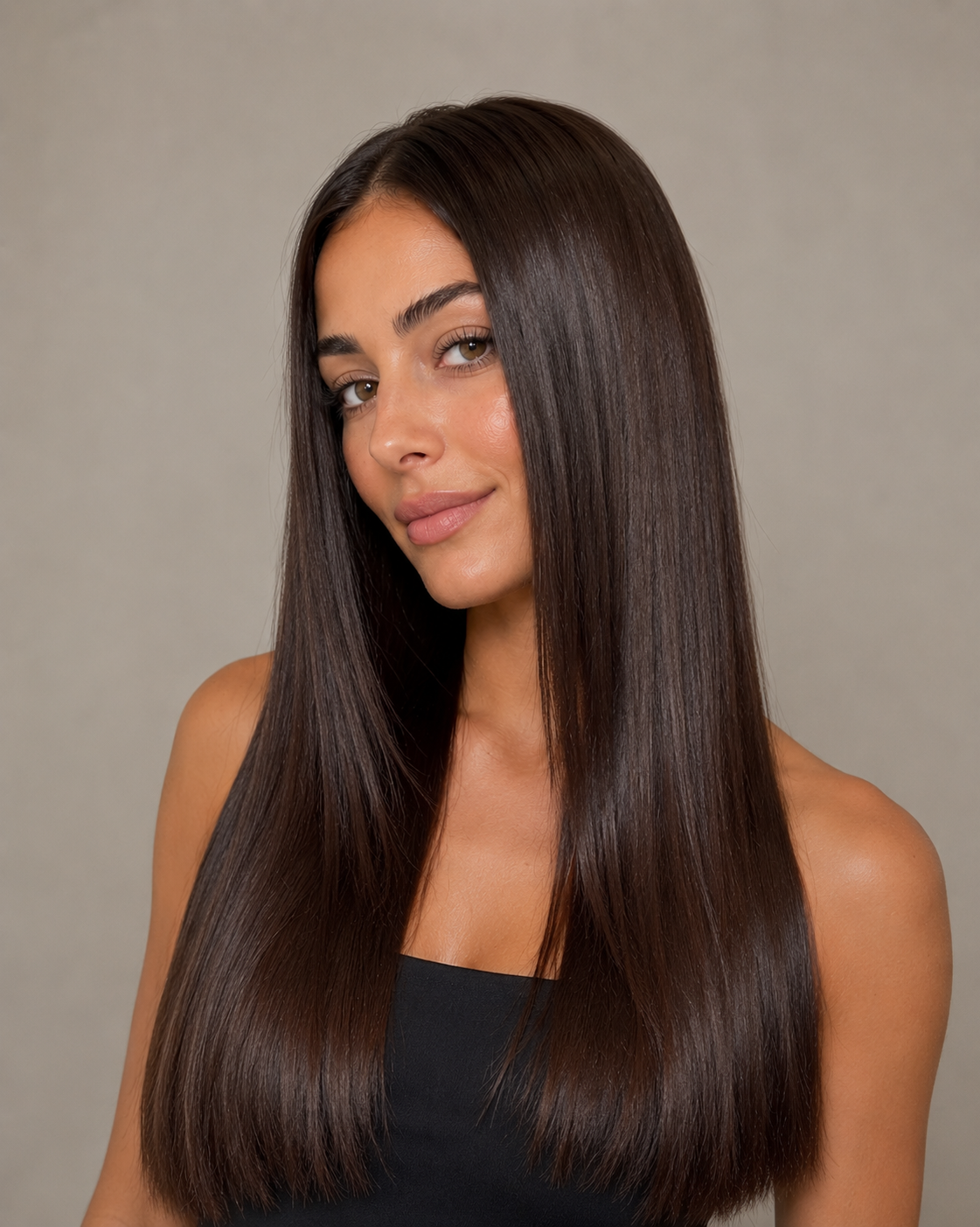 Cheveux épais, secs et indisciplinés.